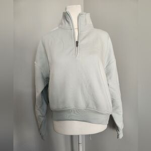 Athleta Women's Mint Green Quarter-Zip Scuba Top M